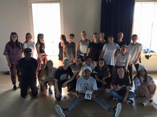 Freebie, danse workshop, med Boris i Aarhus